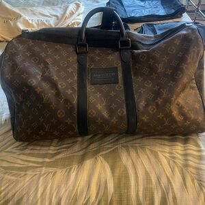 Louis Vuitton Monogram Duffel Bag - Brown and Black
